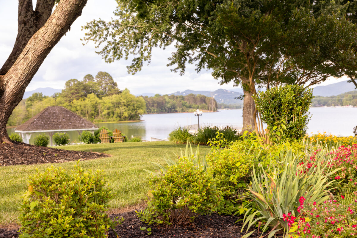"North Georgia wedding venue in all four seasons — The Ridges Resort on Lake Chatuge."