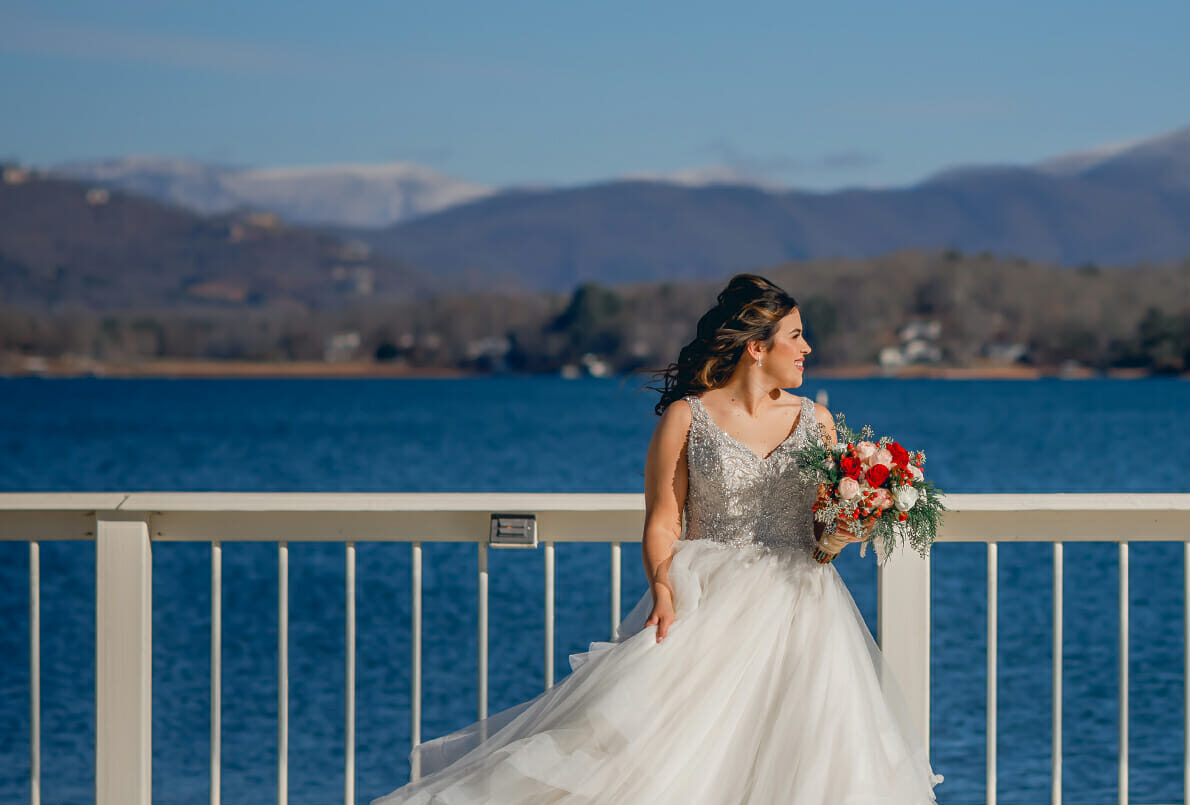 "North Georgia wedding venue in all four seasons — The Ridges Resort on Lake Chatuge."