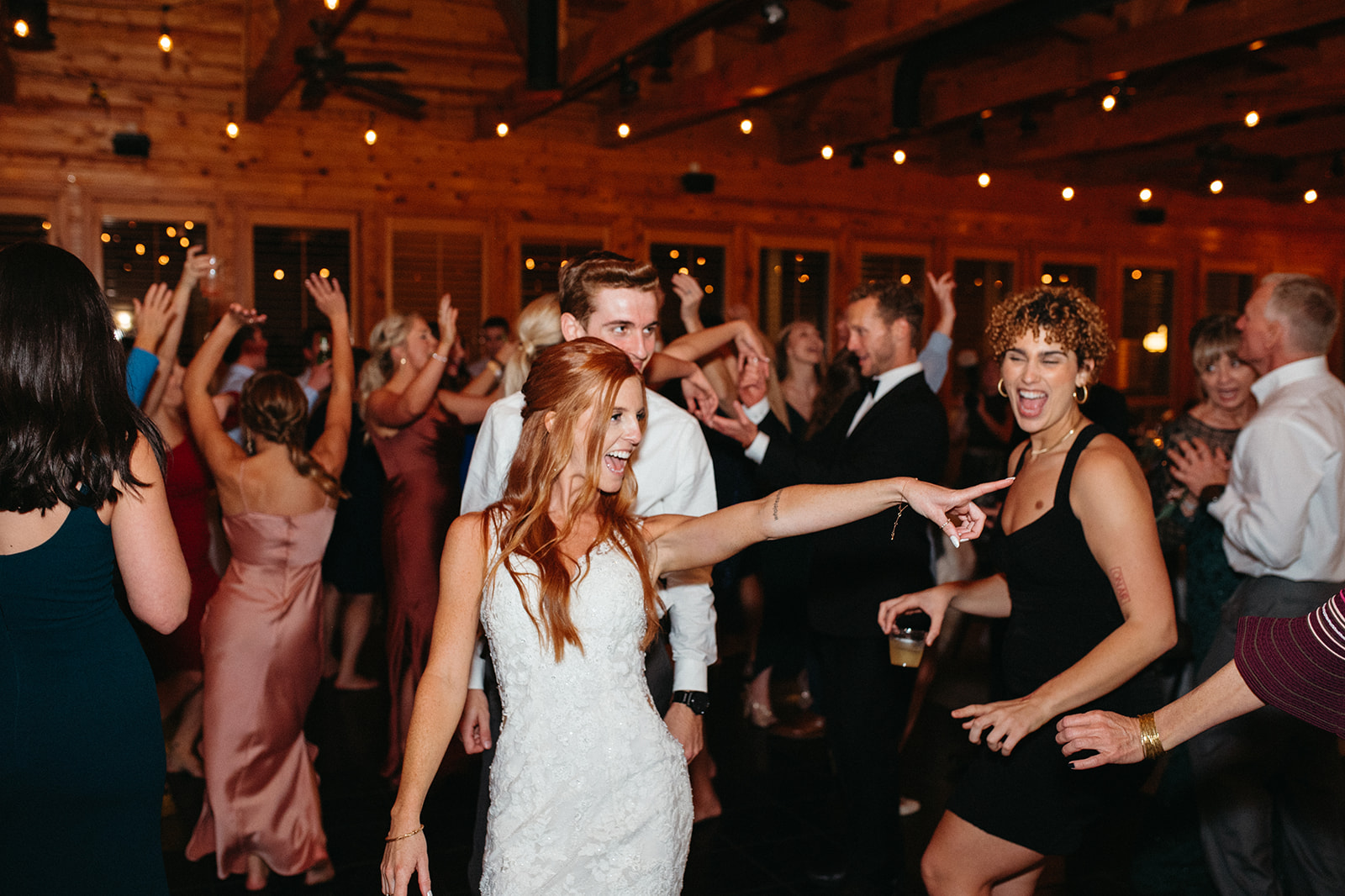 Lindsay + Charlie "Full-service wedding resort on Lake Chatuge — ceremony, reception, and accommodations at The Ridges Resort in North Georgia."